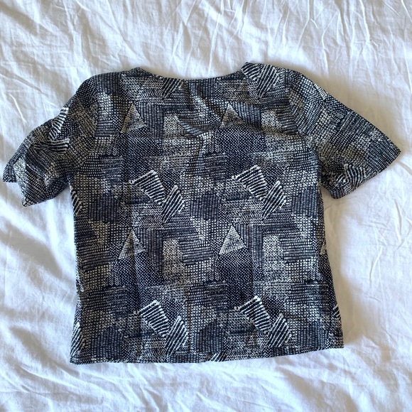 Madewell XS cotton batik shirt blouse - Picture 2 of 5